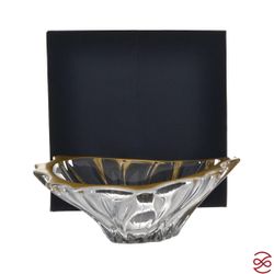 Фруктовница Aurum Crystal Plantica 33см зол.