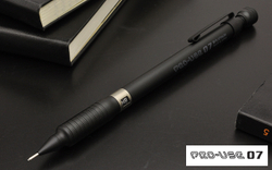 Чертёжный карандаш 0,7 мм Platinum Pro-Use Matte Black MSDB-1500C