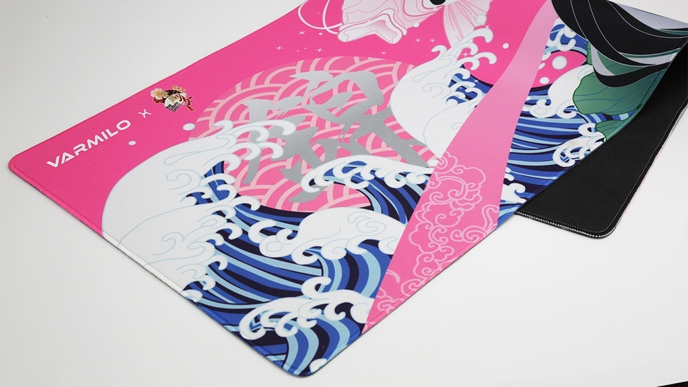 Коврик для мыши VARMILO Koi — Overshadow the Flowers XL