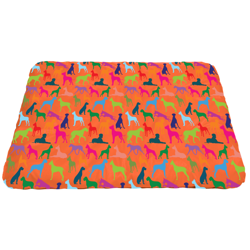 Матрас для собаки "Силуэты Догов"