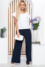 Костюм Городской шик (темно-синий/белый) К10309 LT Collection