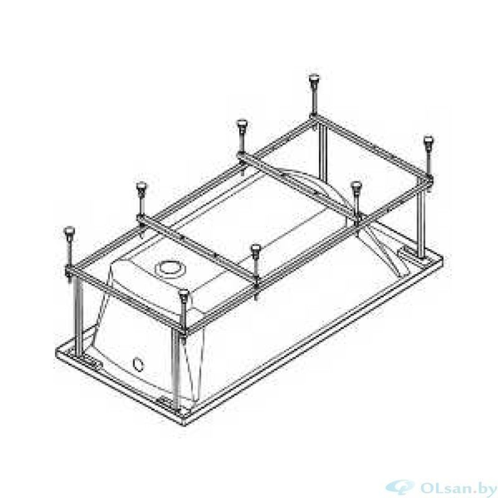 Каркас Kolpa-San QUAT 170x75