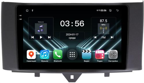 Магнитола для Smart ForTwo W451 2010-2015 - FarCar S280 монитор 9.5" IPS на Android 13, CarPlay