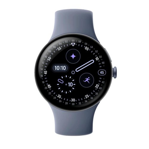 Умные часы Google Pixel Watch 4 Wi-Fi, 45mm, Satin Moonstone/Moonstone (Лунный камень)
