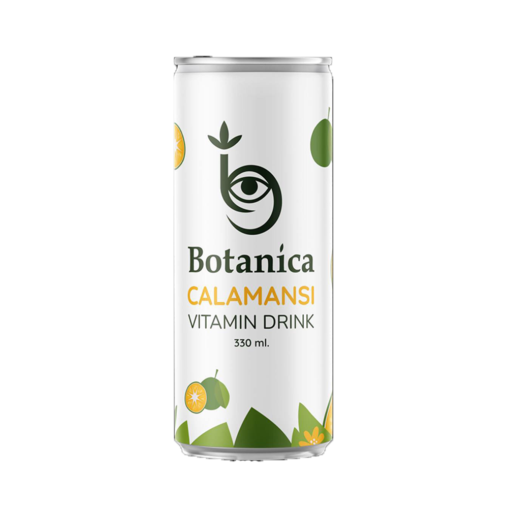 Лимонад "Botanica" с соком каламанси, 330 мл ж/б