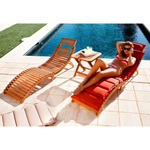 Комплект шезлонги и столик Afina AFM-803A-T133 Beige-Terracotta (2+1)