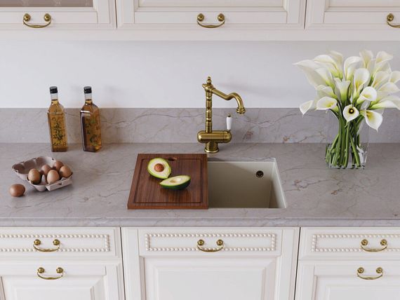 Мойка Omoikiri Tedori 54-U-BE Tetogranit/ваниль(арт.4993989)