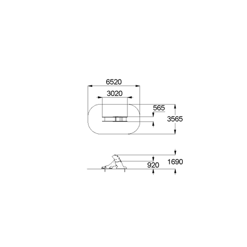 Горка «Дракон» Н пл.=0,9 м