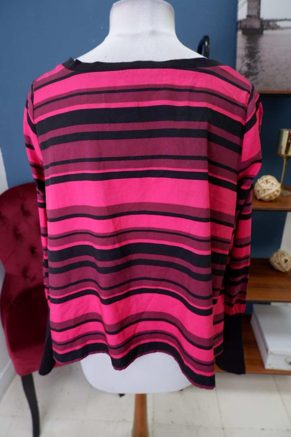 Джемпер Laura Scott в полоску 50-52 размер