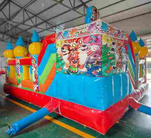 Коммерческий надувной батут "Цирковые приключения" 6*5*2.8 м