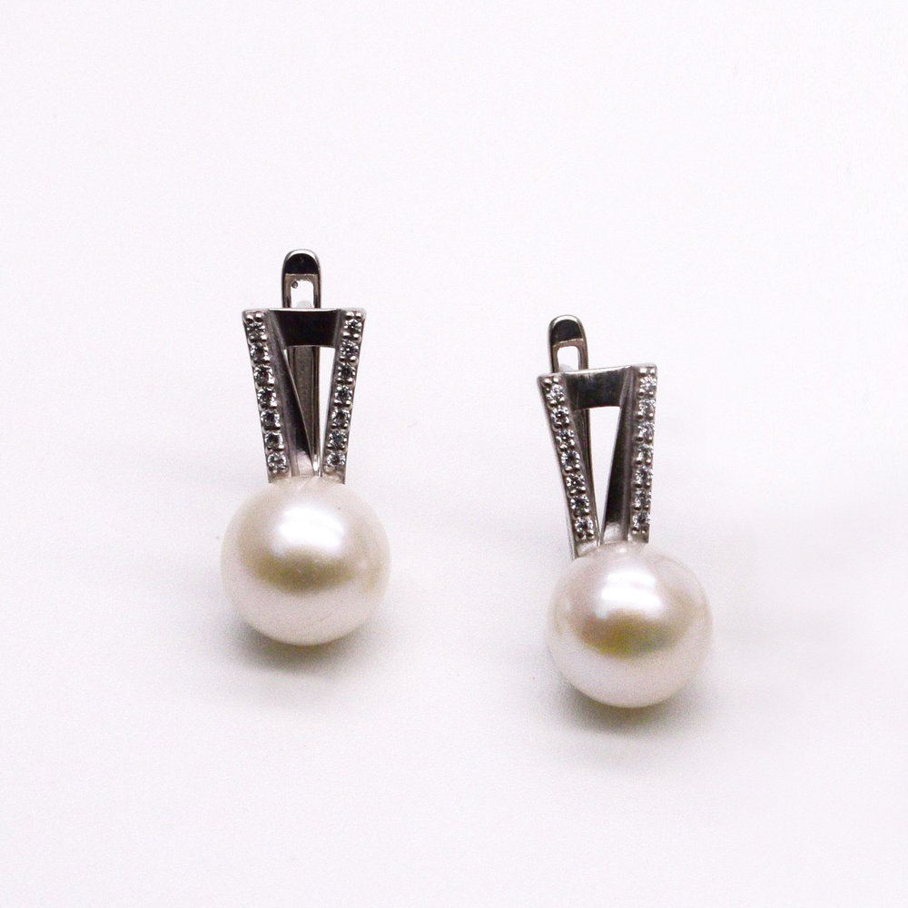 Серьги Жемчужный бриз