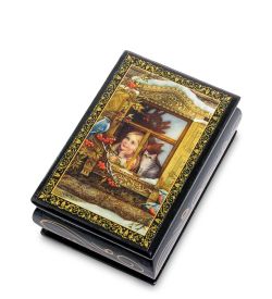 ШК-11/ 1-E Шкатулка в технике декупаж (6х9х4)