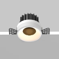 Светильник встраиваемый светодиодный Maytoni Round DL058-12W2.7K-TRS-W