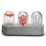 Набор емкостей для соли, перца, зубочисток с подставкой ocean ecology