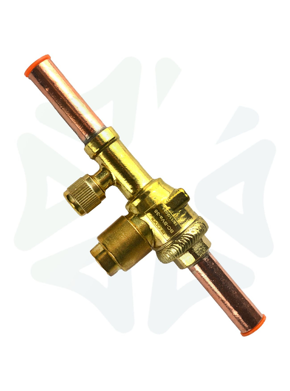 Вентиль шаровый BC-BVa 38 3/8" ODF с сервисным штуцером