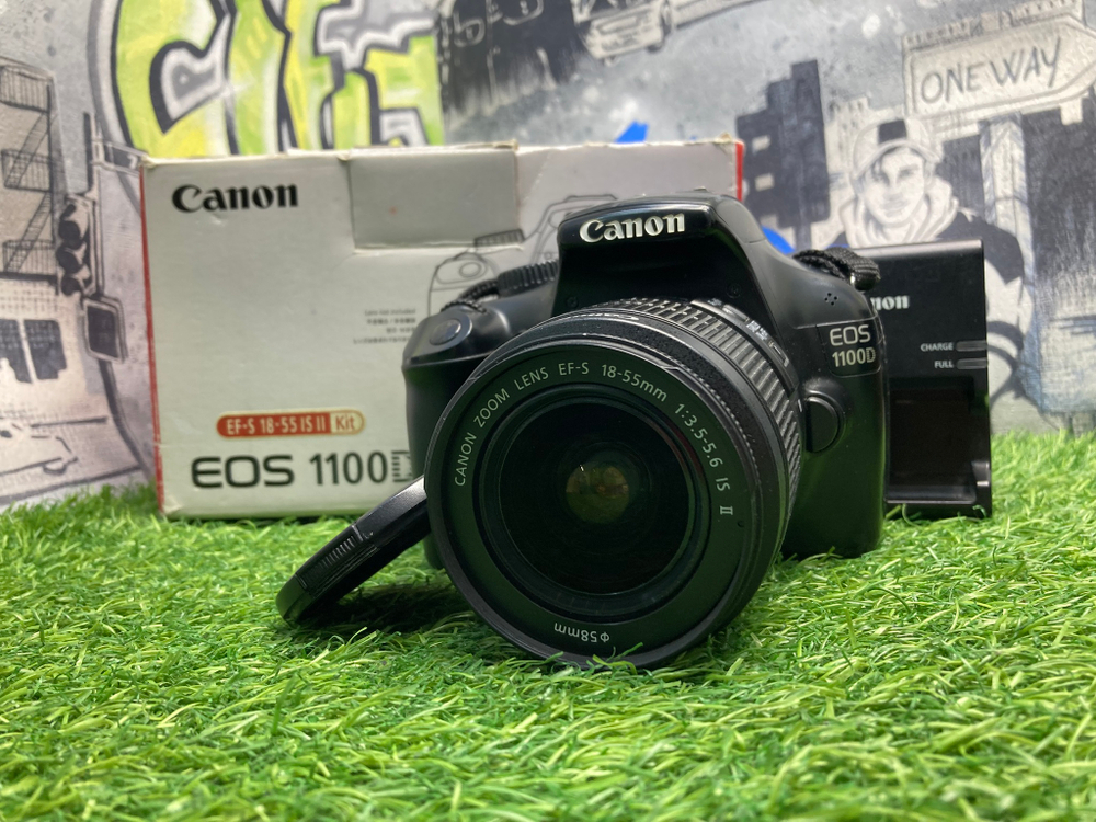 Canon 1100D + 18-55mm 3.5-5.6 IS II 12.900 кадров