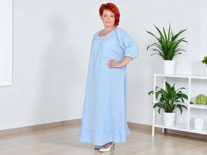 Платье из марлёвки Кудесница, рост 176