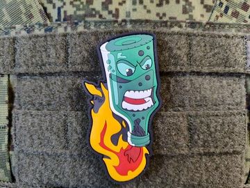 Патч на одежду Коктейль Молотова