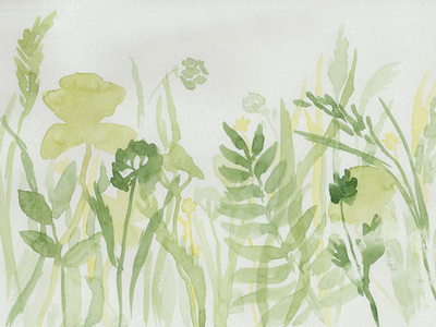 Дизайнерские обои Wall Street Watercolor-21