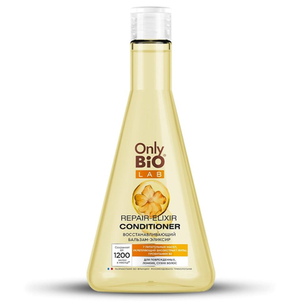 Бальзам-эликсир для волос Only Bio Lab восстанавливающий 350 мл