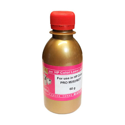 Тонер для HP Color LJ M252 / M277 (60гр, пурпурный, Chemical/MKI) Gold ATM