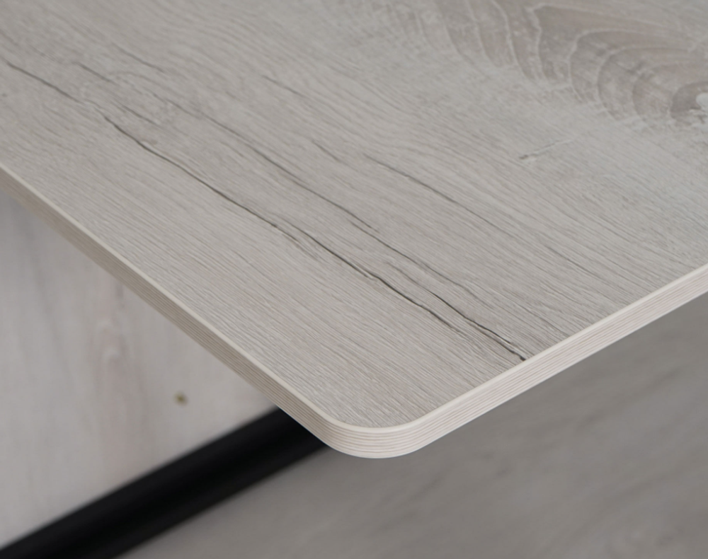 Колибри-16 (DaVita) Стол-книжка (дуб канадский/черный)