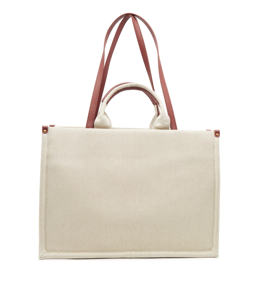 Сумка через плечо SHOPPER CANVAS RICICLATO + STA Pinko - кремовый(101964 A17K)