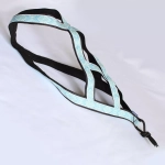 Шлейка ездовая коллекция "Северные мотивы" голубая