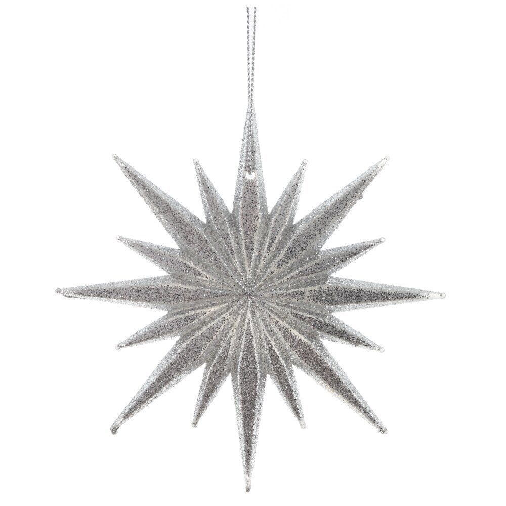 GAEM Изделие декоративное подвесное "Снежинка", L12 W1 H12 см, 4в.