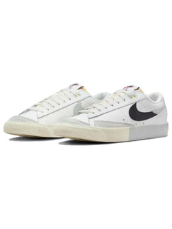Кроссовки Nike Blazer Low 77 'Summit White Black Light Silver'