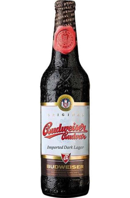 Пиво Будвайзер Дарк / Budweiser Budvar Dark 0.5 - стекло