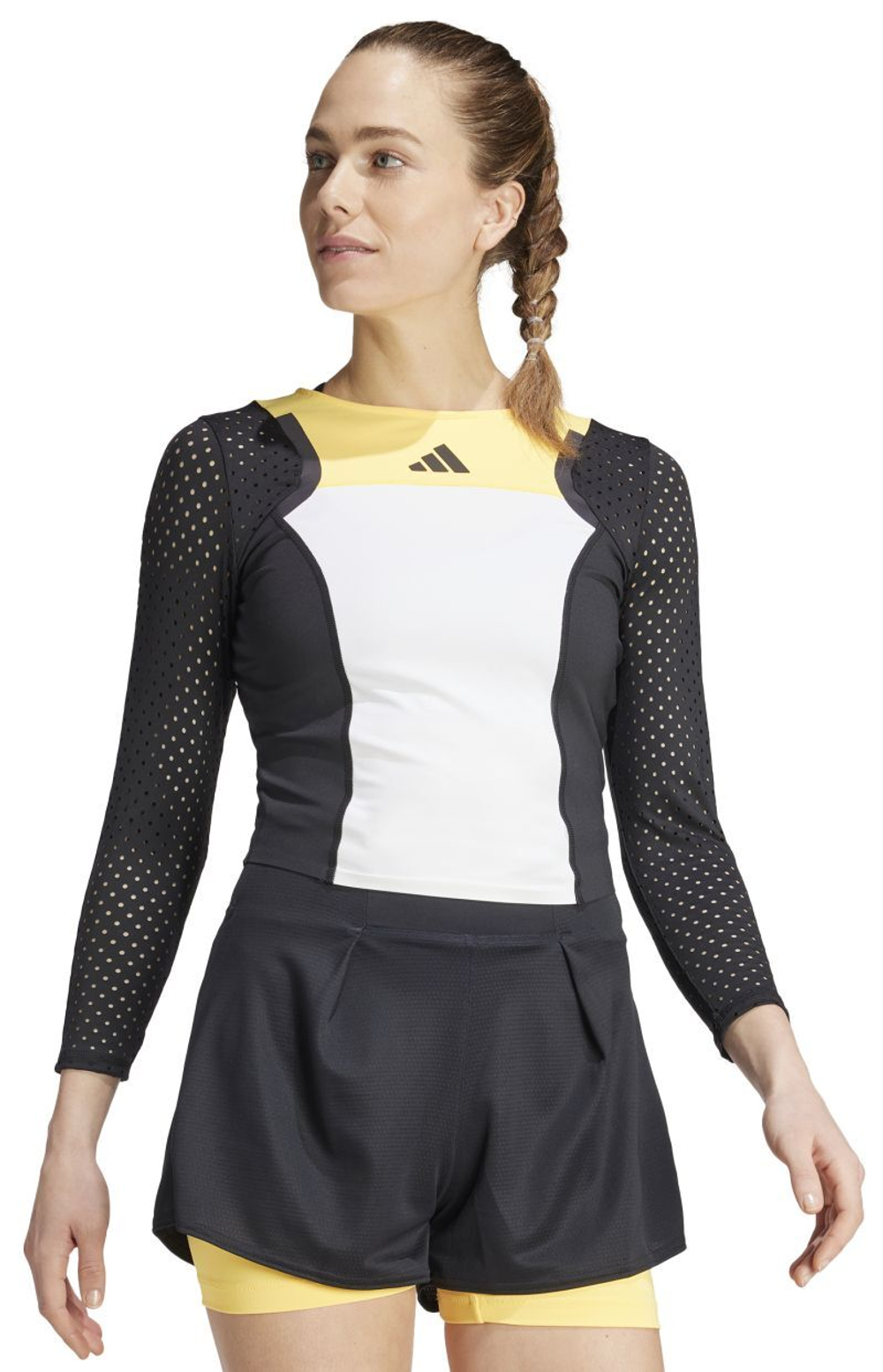 Adidas 3/4 sleeve shirt shop