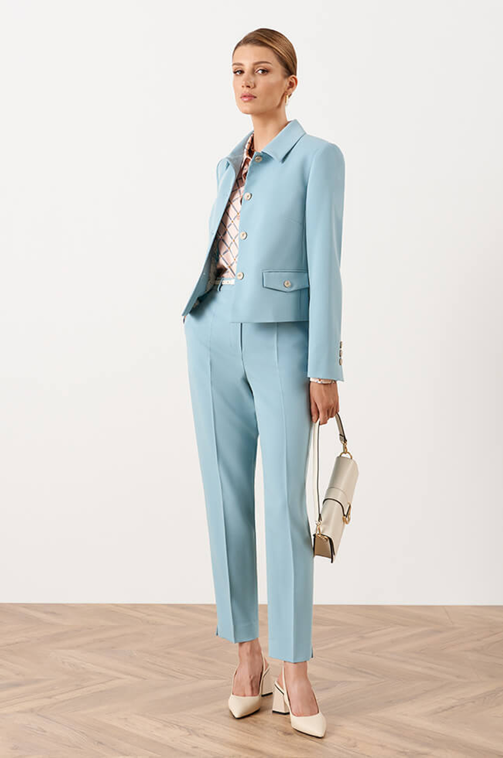 1857 Жакет женский (мятный)