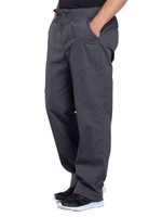 Брюки медицинские мужские Cherokee WW190 на резинке со шнурком, серый, L