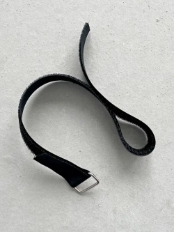 Лента липучка гибридная с набором скоб (5 метров х 25мм. + 20 скоб)