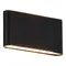 SL9531.401.01 Светильник улич настенный ST-Luce черный/белый LED 1*6/8/10W 2700/3000/3500/4000/5000K BRISS