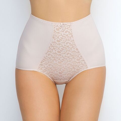 Трусы-макси с легким моделирующим эффектом (Размер: 52) (Цвет: пудровый)
