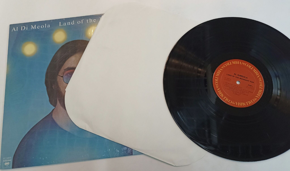 Винтажная виниловая пластинка LP Al Di Meola Land Of The Midnight Sun (USA 1976)