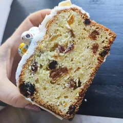 Кулич творожный бездрожжевой с сухофруктами / 450 гр Кулич творожный бездрожжевой с сухофруктами / 450 гр