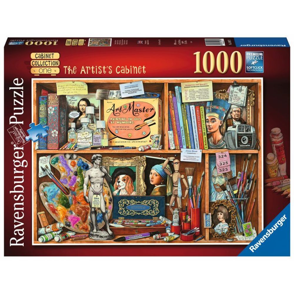 Ravensburger - Пазл Гардероб художника 1000 шт. 149971