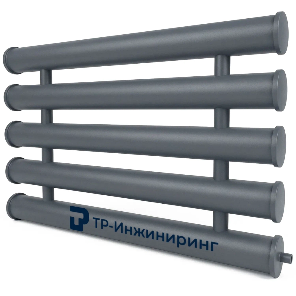 Регистр отопления РСП-5x159x4,0-12000 пятирядный секционный с плоскими заглушками