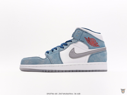 Кроссовки Nike Air Jordan 1 Mid "French Blue"