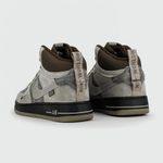 кроссовки Nike Air Force 1 Mid Light Grey / Black Ftwr. Winter
