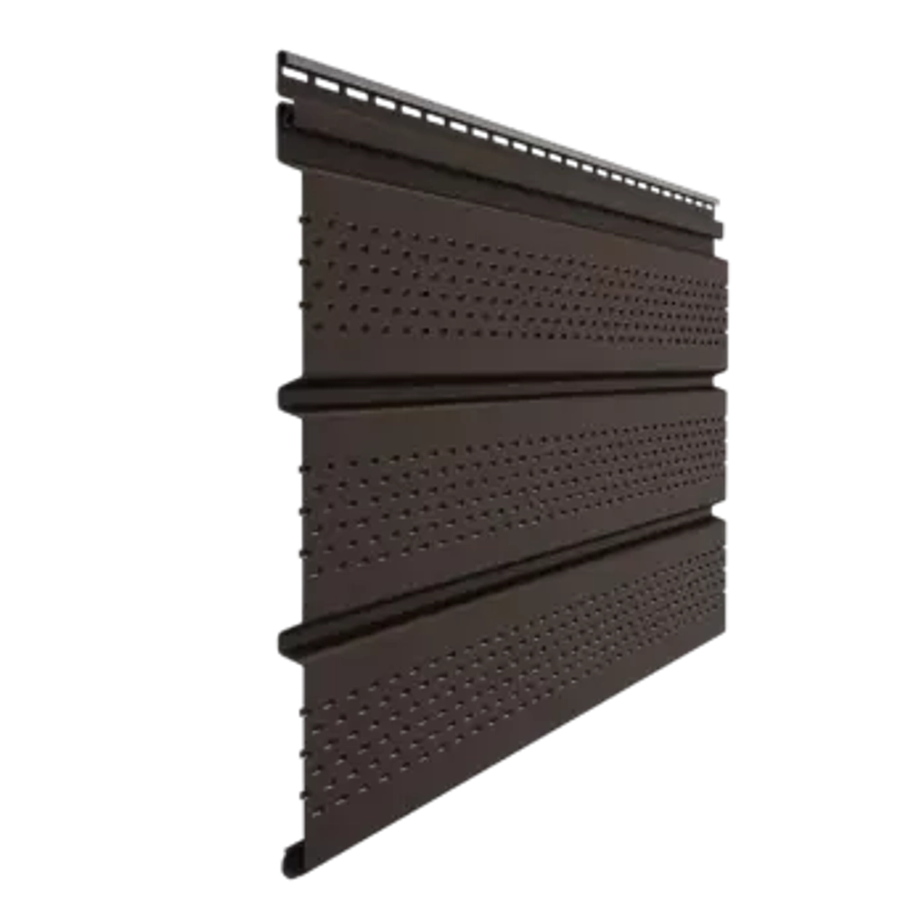Софит с полной перфорацией DOCKE PREMIUM Шоколад 3000*305мм