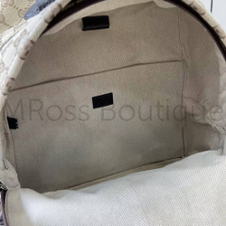 Мужской рюкзак Gucci бежевого цвета