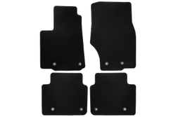 Коврики в салон для JEEP Grand Cherokee 2021-, кроссовер, 4шт. (текстиль) KLEVER0102400901200K