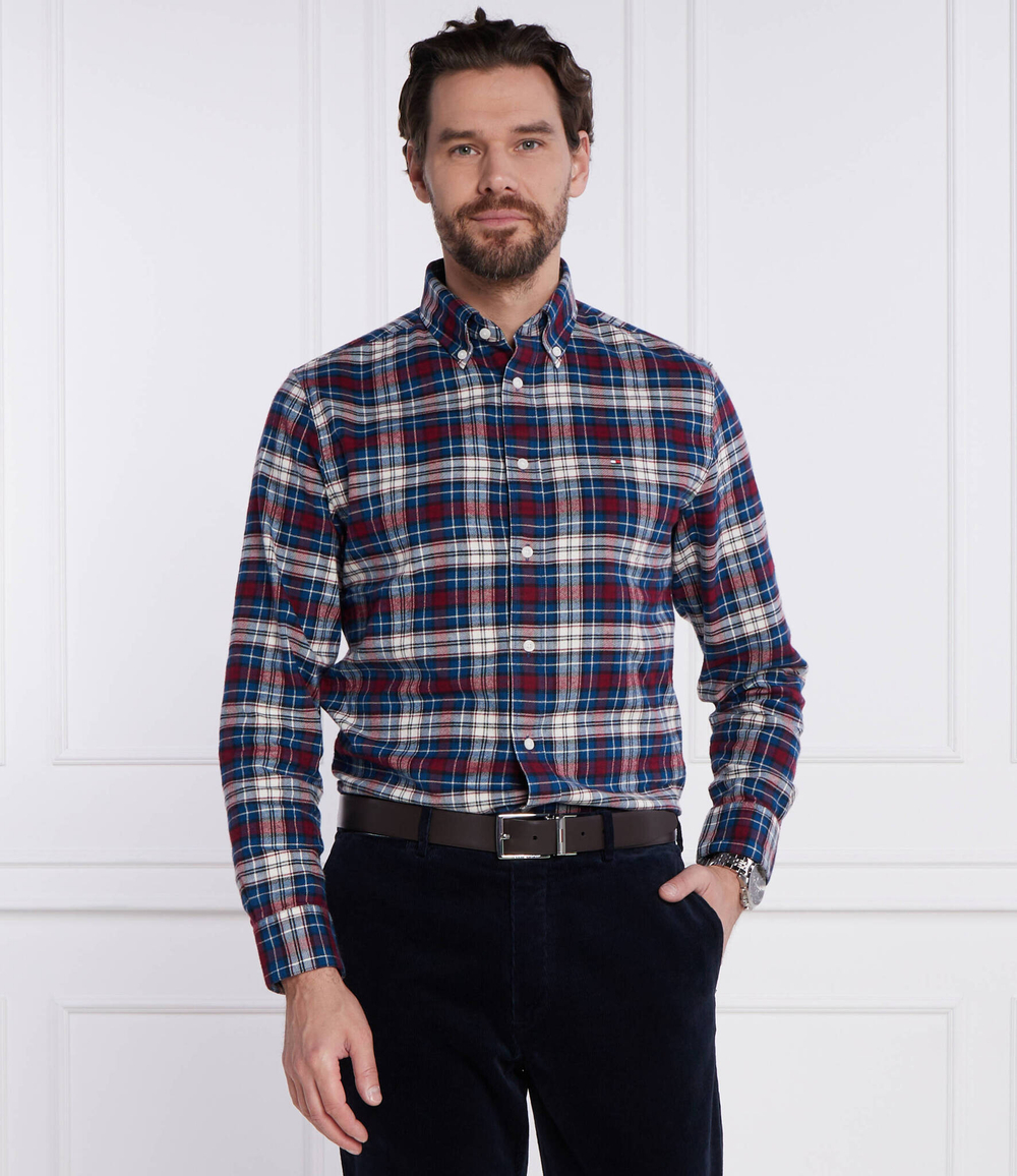 Рубашка TARTAN Tommy Hilfiger - голубой(MW0MW32890)