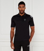 Поло EA7 - черный(6DPF13 PJRGZ)