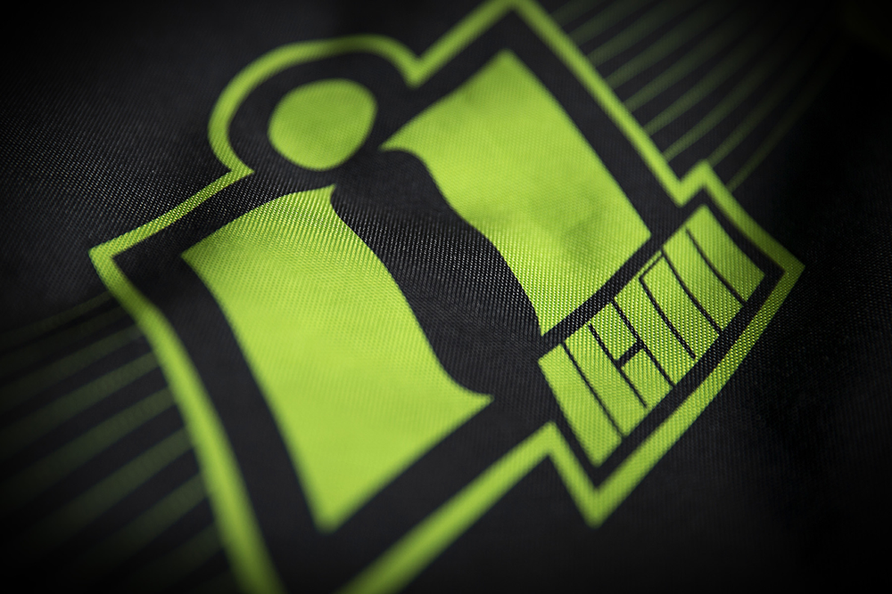 Мотокуртка - ICON OVERLORD (текстиль, серо-зеленая)