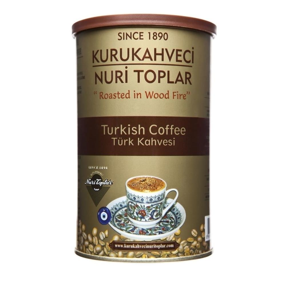 Кофе молотый Kurukahveci Nuri Toplar банка 250 г 2 шт